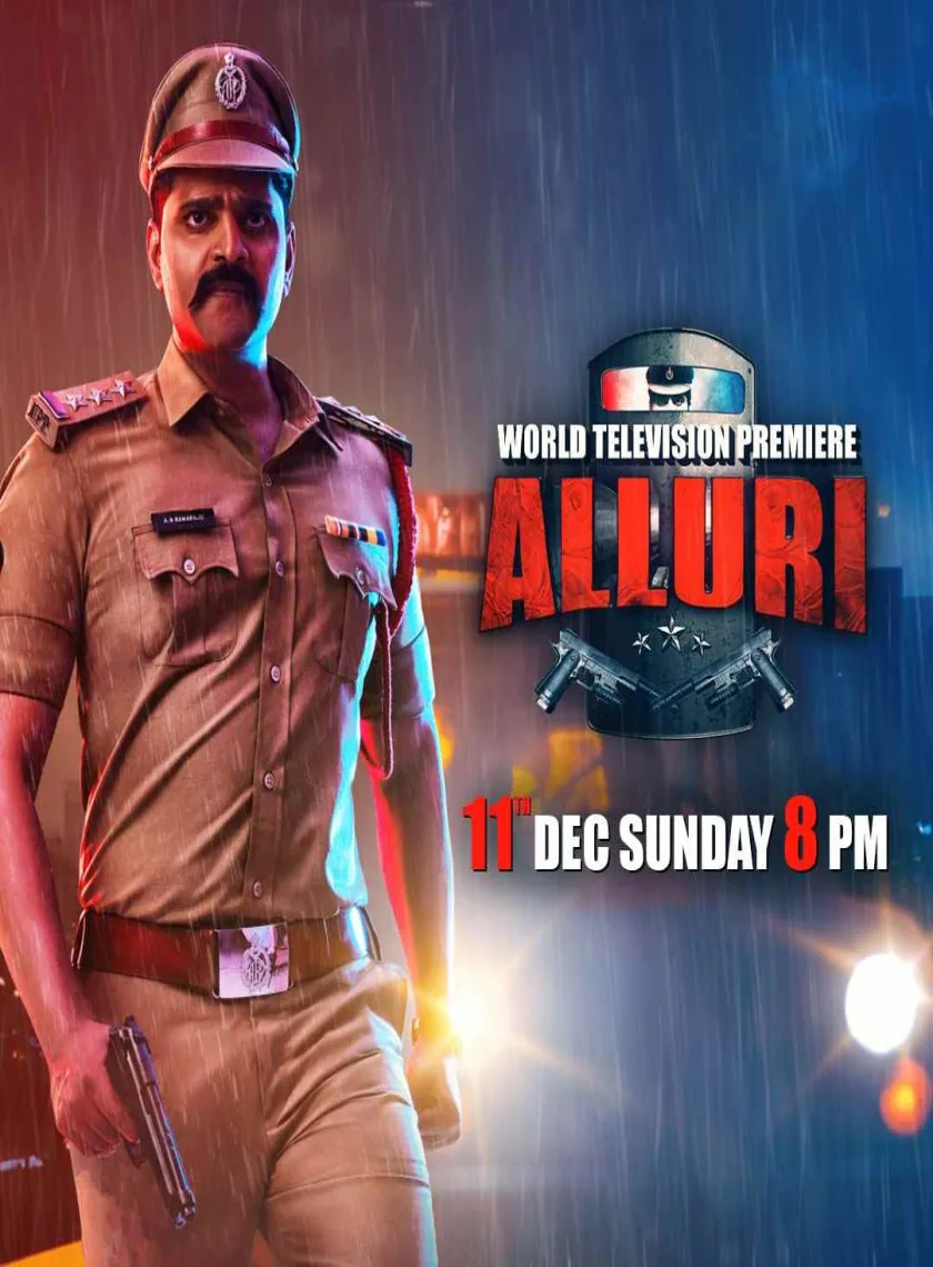 Alluri (2022) (Hindi + Telugu) Dual Audio UnCut South Movie HD ESub